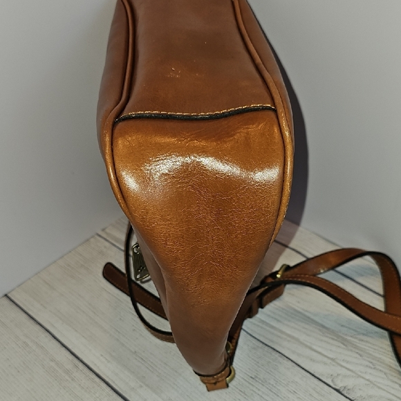 Patricia Nash Braydon Hobo Brown Leather Bag - Picture 14 of 16